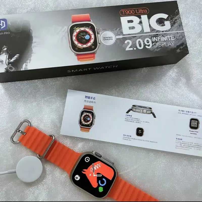 T900 Ultra Big 2.09-Inch Infinite Display Series 8 Smart Watch